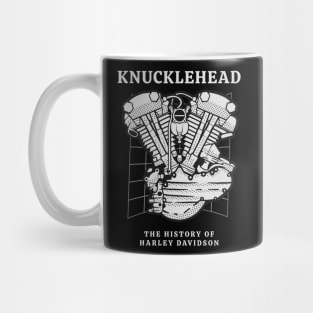 Knucklehead american engine Mug